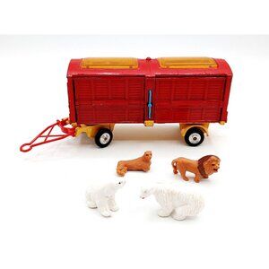 Corgi Major #1123 Chipperfields Circus Animal Cage w/4 Animals